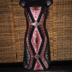 Romeo + Juliet Couture Beaded/Sequined Dress